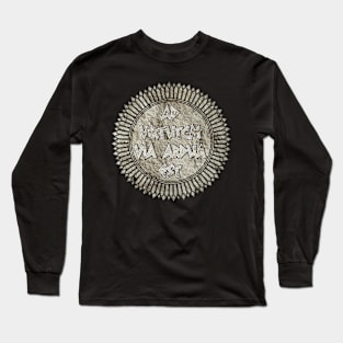 Ad Virtutem Via Ardua Est Long Sleeve T-Shirt